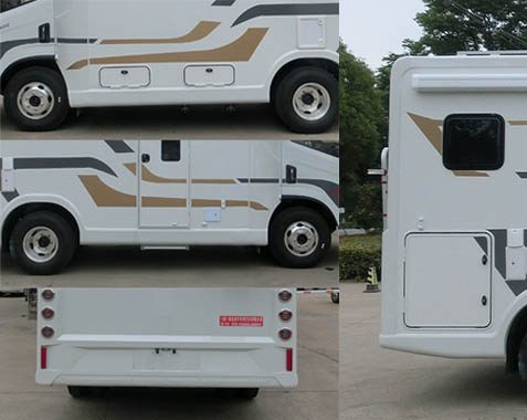 虹宇牌HYS5060XLJS6型旅居车
